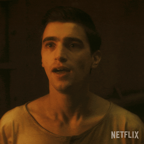 a man says i love you in a netflix advertisement