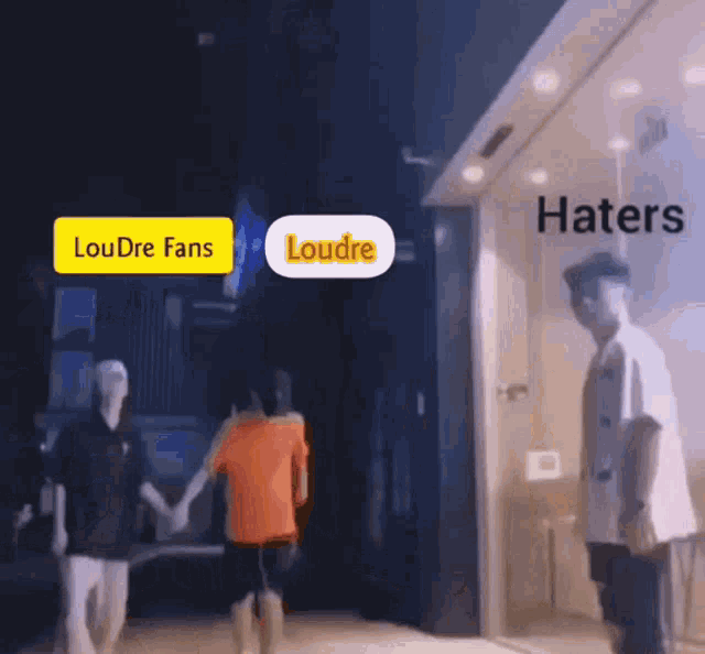 Lou Dre Fans GIF - Lou Dre Fans Haters GIFs