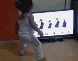 Baby Copying Dancing GIF - Copycat Copying Babycopyingdance GIFs
