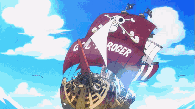 Gold Roger One Piece GIF - Gold Roger One Piece Pirate King GIFs