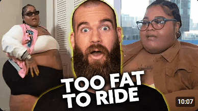 a man with a beard is standing next to a woman with a very large belly
