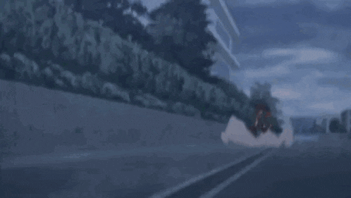 a girl with red hair and a green jacket is making a funny face while running .