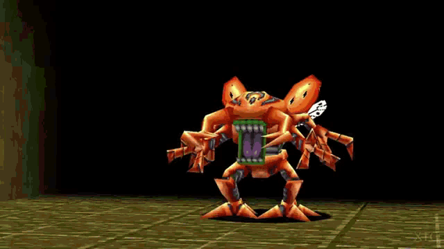 scissor claw is the name of the crab in this game