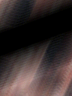 a close up of a person 's face with a blurred background