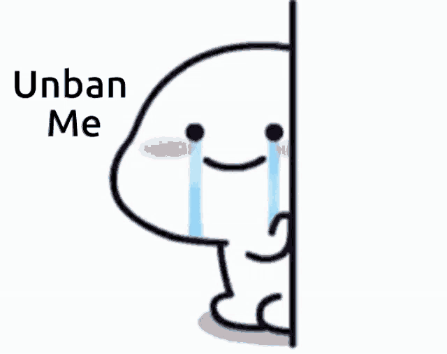 a cartoon character is standing behind a wall with tears coming out of his eyes .