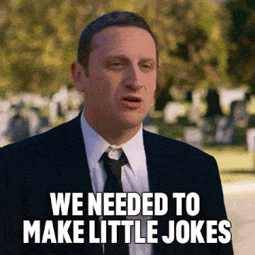 We Needed To Make Little Jokes I Think You Should Leave With Tim Robinson GIF - We Needed To Make Little Jokes I Think You Should Leave With Tim Robinson We Had To Tell These Jokes GIFs