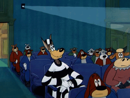 Droopy - Northwest Hounded Police (1946) GIF - Droopy Classic Shocked GIFs