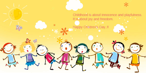 Happy Children'S Day Greetings GIF - Happy Children'S Day Greetings Kids GIFs