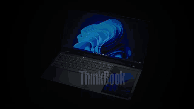 a thinkbook plus gen 3 laptop with a windows screen