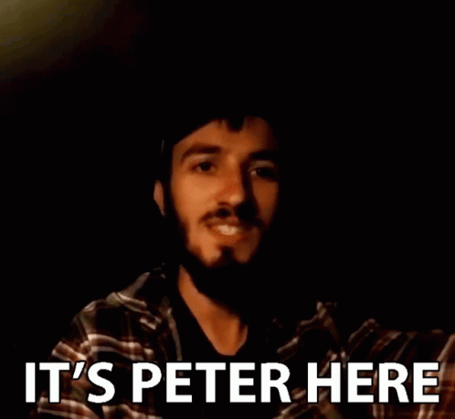 Its Peter Here Name Is Peter GIF - Its Peter Here Peter Peter Here GIFs