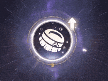 a purple background with a circle with a toothbrush in it .
