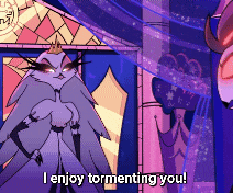 a cartoon character with a crown on her head says i enjoy tormenting you !