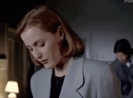 Que Invejoso / Afe / Inveja / X-files / Dana Scully GIF - Dana Scully Envious Angry GIFs