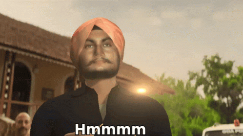 Sardar Singh Punjabi GIF - Sardar Singh Punjabi Hmm GIFs