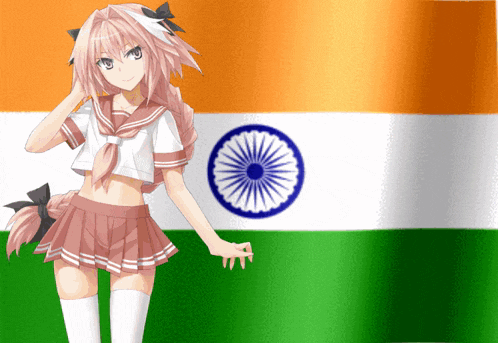 India Flag GIF - India Flag Femboy GIFs