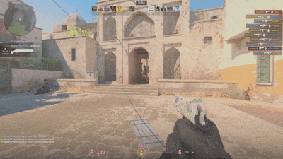 a screenshot of a video game with the number 5 on the bottom left