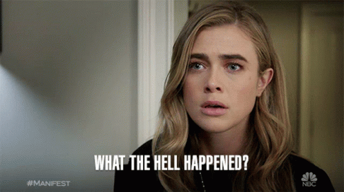 What The Hell Happened Michaela Stone GIF - What The Hell Happened Michaela Stone Melissa Roxburgh GIFs