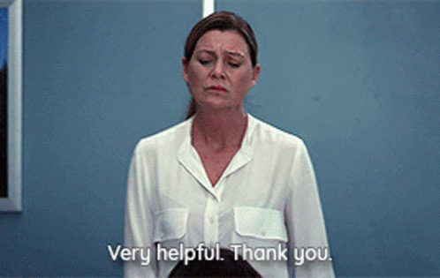 Greys Anatomy Meredith Grey GIF - Greys Anatomy Meredith Grey Very Helpful GIFs