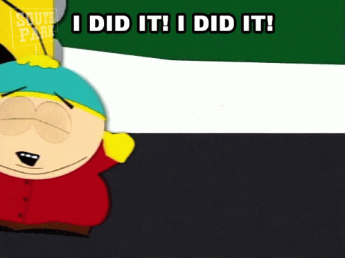 I Did It Eric Cartman GIF - I Did It Eric Cartman South Park GIFs