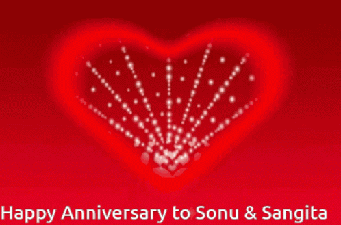 Sonu Happy Anniversary GIF - Sonu Happy Anniversary Heart GIFs