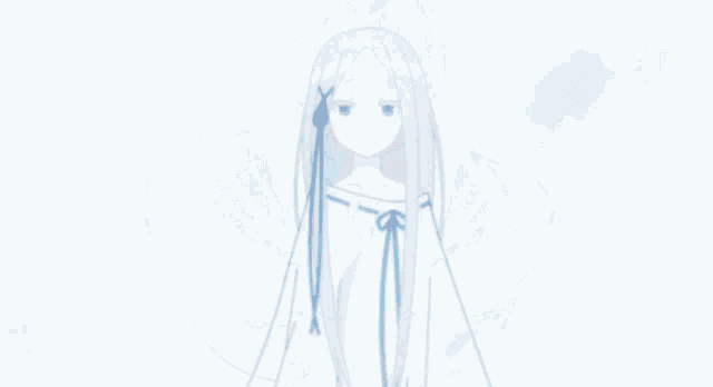 a drawing of a flower with a blue background and a green center
