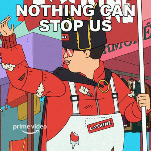 Nothing Can Stop Us Benny GIF