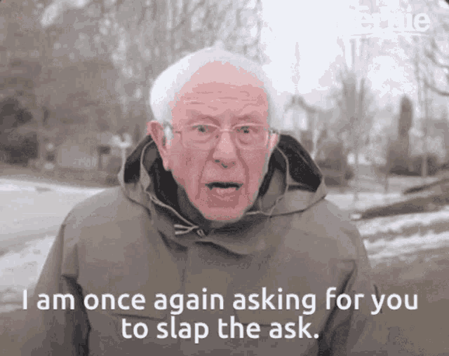 Bernie Sanders Stock GIF - Bernie Sanders Stock Slap GIFs