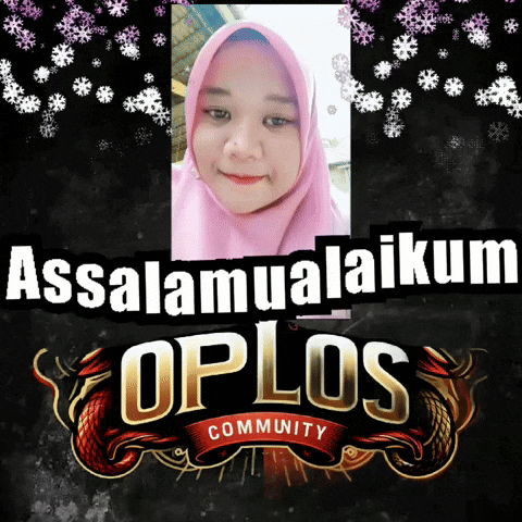 a poster that says assalamualaikum oplos community community