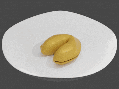 a picture of a man and a woman is being held by a yellow hand