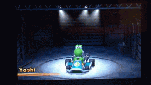 Yoshi Mario Kart GIF - Yoshi Mario Kart Mario Kart7 GIFs