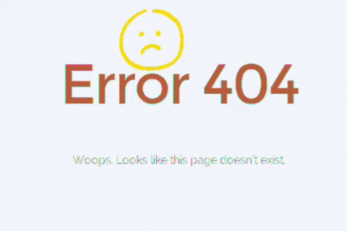 Error 404 GIF
