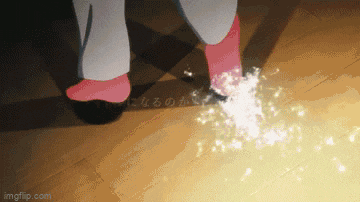 a pixelated image of a person 's feet with a watermark that says imgflip.com on the bottom