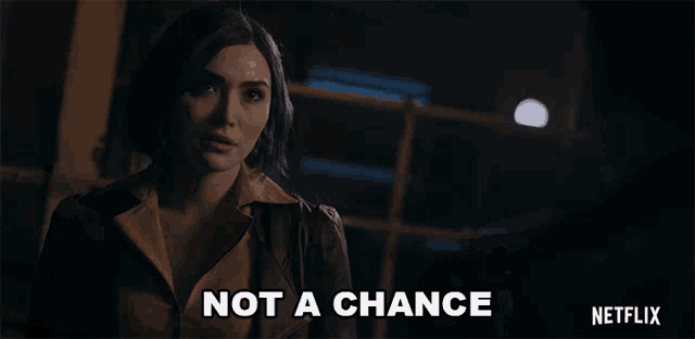 Not A Chance Daniella Pineda GIF