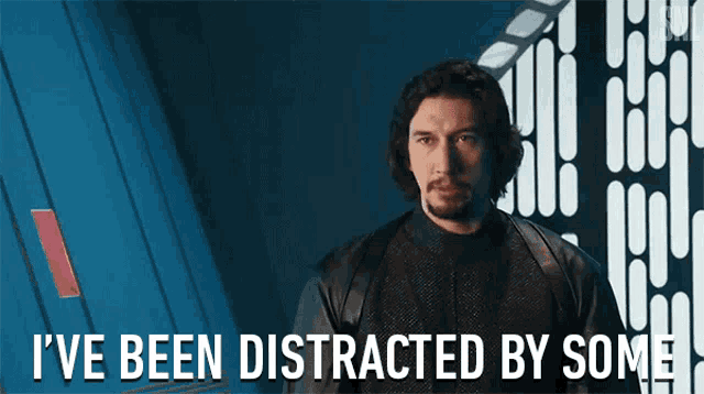 Ive Been Distracted By Some Personal Drama Adam Driver GIF - Ive Been Distracted By Some Personal Drama Adam Driver Saturday Night Live GIFs