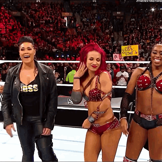 Sasha Banks Naomi GIF