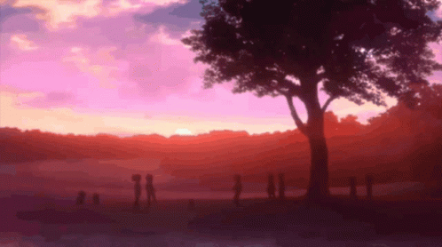 Promised Neverland GIF - Promised Neverland Sunset GIFs