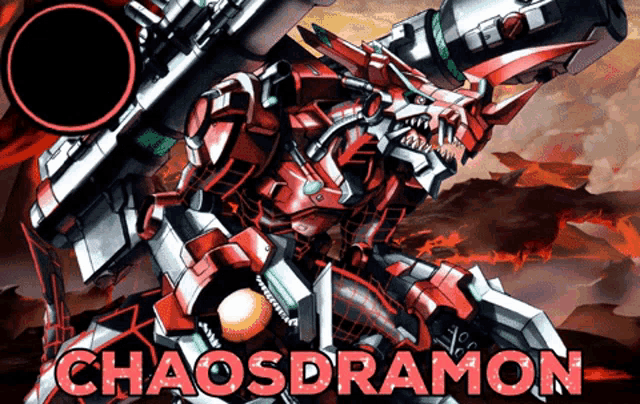 Digimon Chaosdramon GIF - Digimon Chaosdramon Chaosdramon X GIFs