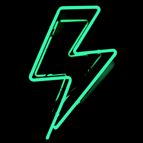 Neon Bolt Neon Green GIF - Neon Bolt Neon Green Neon Mint Green GIFs