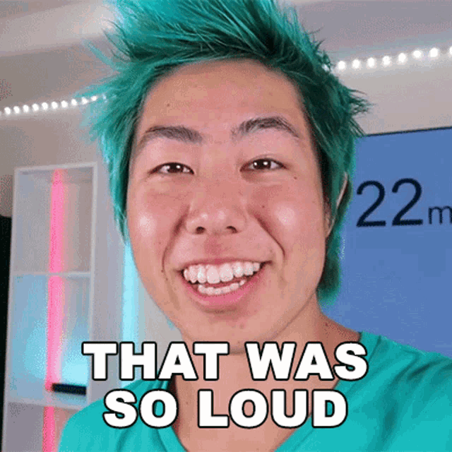 That Was Loud Zachary Hsieh GIF - That Was Loud Zachary Hsieh Zhc GIFs
