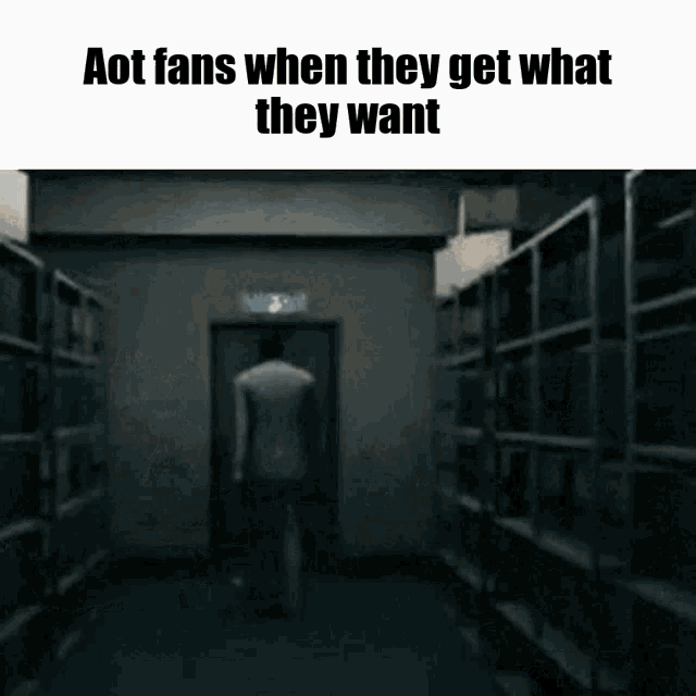 Aot Aot Fans GIF - Aot Aot Fans When They Get What They Want GIFs