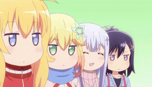 Anime Smiling GIF - Anime Smiling Friends GIFs
