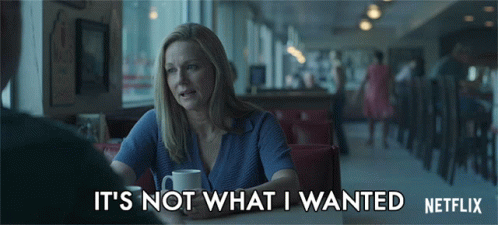 Its Not What I Wanted Laura Linney GIF - Its Not What I Wanted Laura Linney Wendy Byrde GIFs