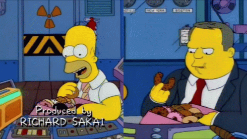 Simpsons Homer GIF - Simpsons Homer Doughnuts GIFs