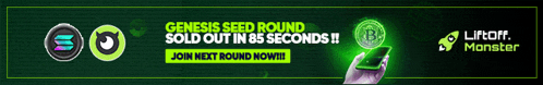 a genesis seed round sold out in 65 seconds !!