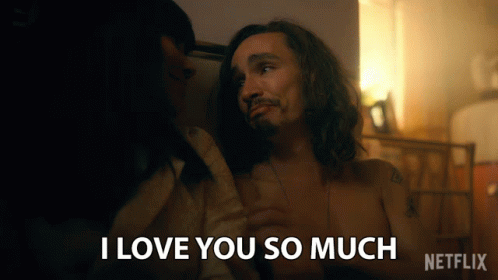 I Love You So Much Klaus Hargreeves GIF - I Love You So Much Klaus Hargreeves Robert Sheehan GIFs