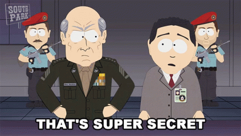 Thats Super Secret General Deckler GIF - Thats Super Secret General Deckler Tom GIFs
