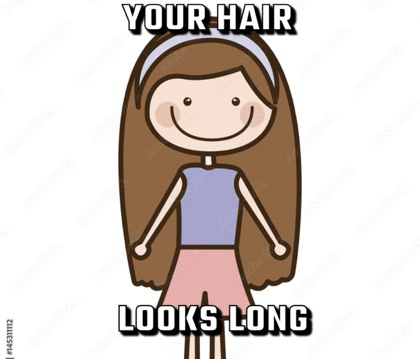 Your Hair Looks Long GIF - Your Hair Looks Long GIFs