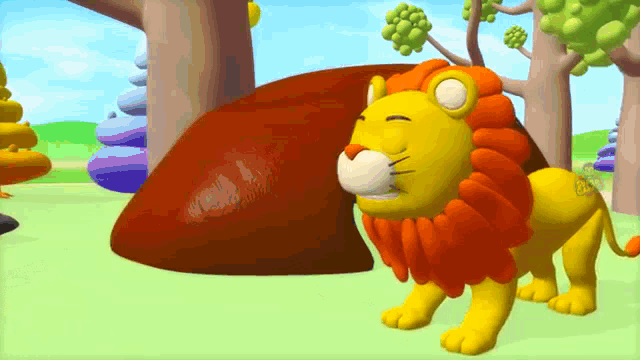 Super Kids Games Lion GIF - Super Kids Games Lion GIFs