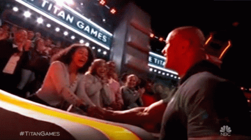 Shake Hand Dwayne Johnson GIF - Shake Hand Dwayne Johnson Titan Games GIFs