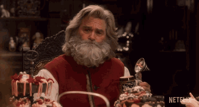 Excuse Me Santa Claus GIF - Excuse Me Santa Claus Kurt Russell GIFs